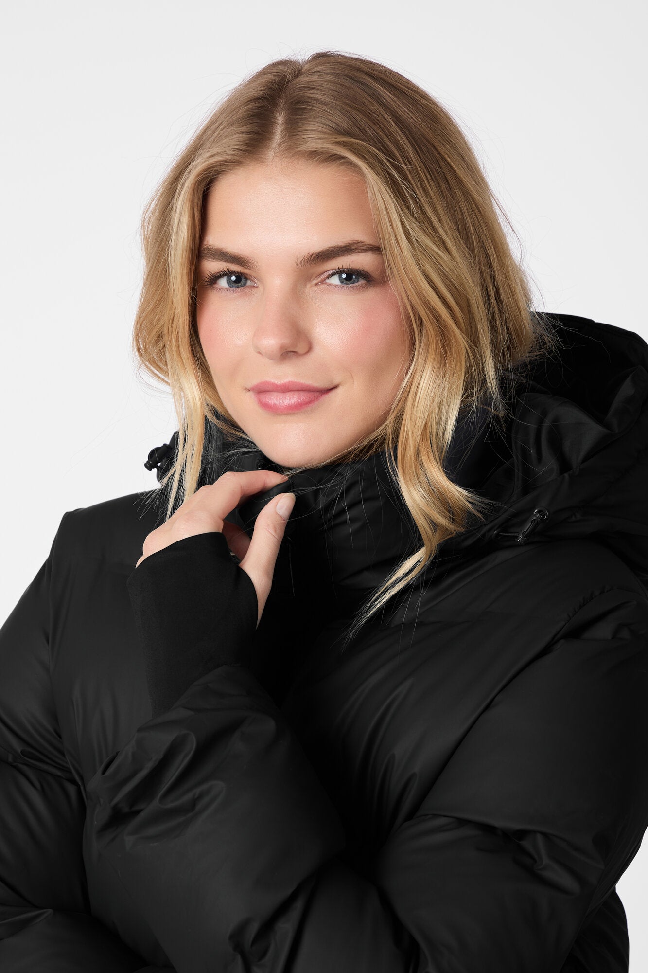 Fox Puffer dunjakke - Sort